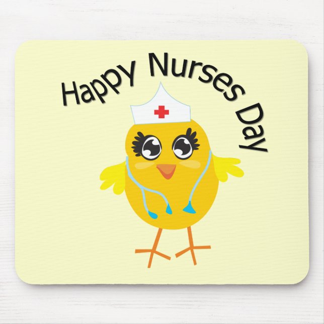 Happy Nurses Day Mouse Pad (Front)