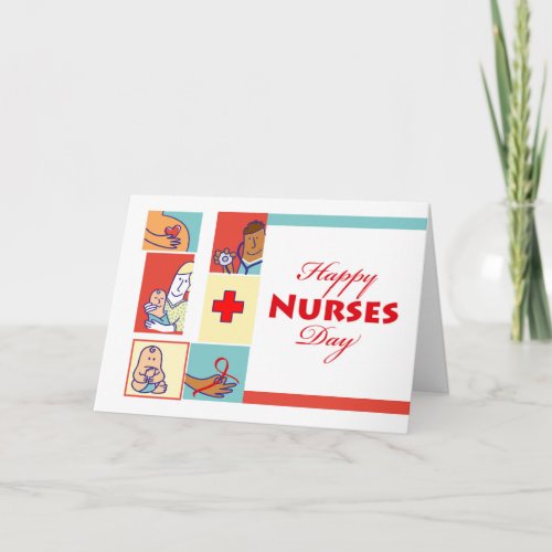 Happy Nurses Day Nurses and Their Patients Card