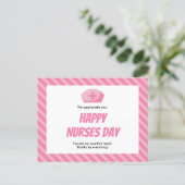 Happy Nurses Day Postcard (Standing Front)