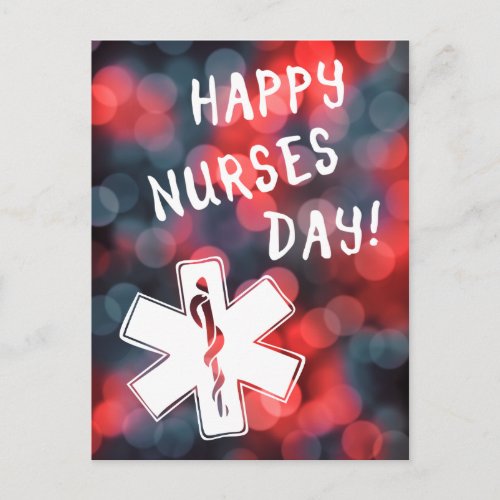 happy nurses day postcard