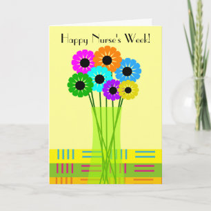Happy Nurses Week Card Floral