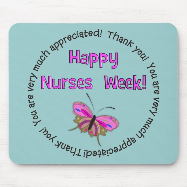 Happy Nurses Week Gifts Mouse Pad (Front)
