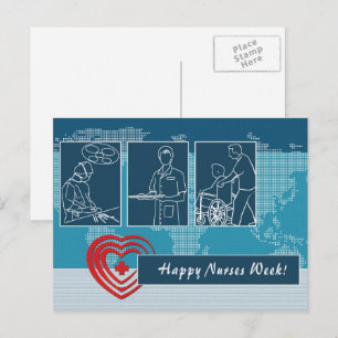 Happy Nurses Week Postcard