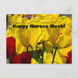 Happy Nurses Week! postcards Tulips Appreciate