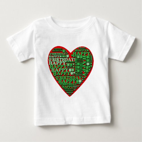 Happy OBirthday St Patricks Day Birthday Tshirt