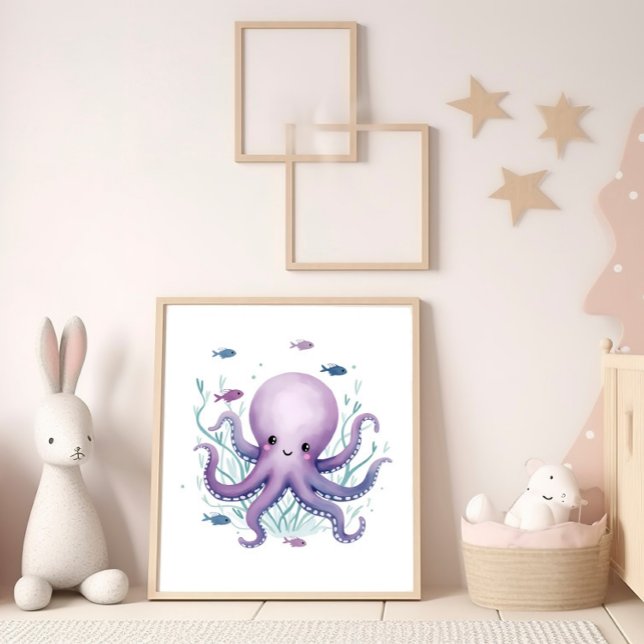  Happy Octopus Poster (Creator Uploaded)