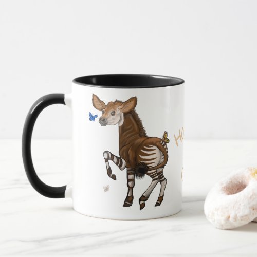 Happy Okapi Mug