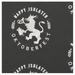 happy oktoberfest isolated covid griffin fabric