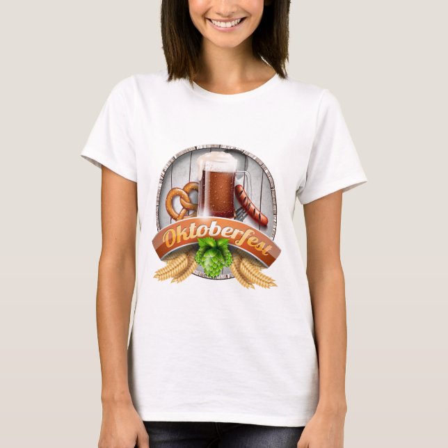 happy oktoberfest T-Shirt (Front)