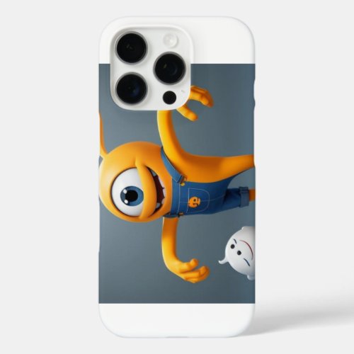 &quot;Happy one-eyed monster with a friend of mine&quot; iPhone 16 Pro Case