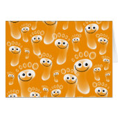 Happy Orange Feet (Front Horizontal)