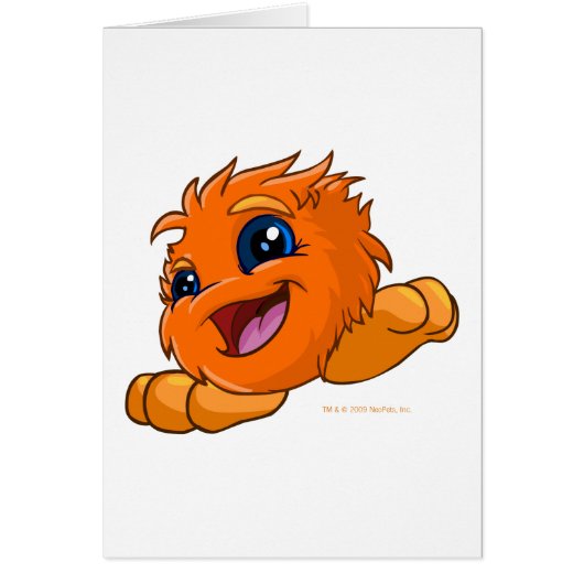 Happy orange JubJub (Front)