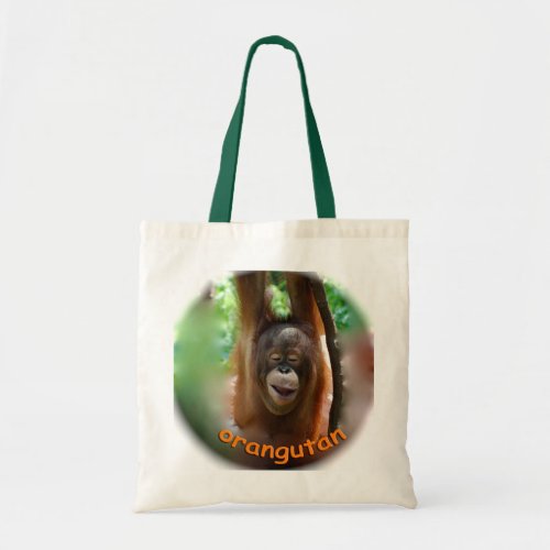 Happy Orangutan Tote Bag
