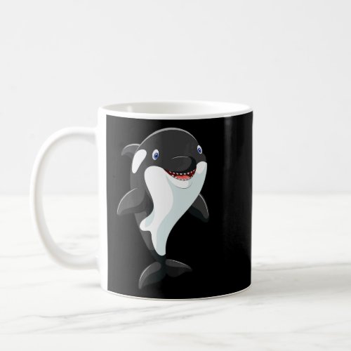 Happy Orca I Whale I Children Orca Whale  Coffee Mug