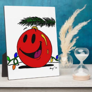 Happy Ornament Plaque