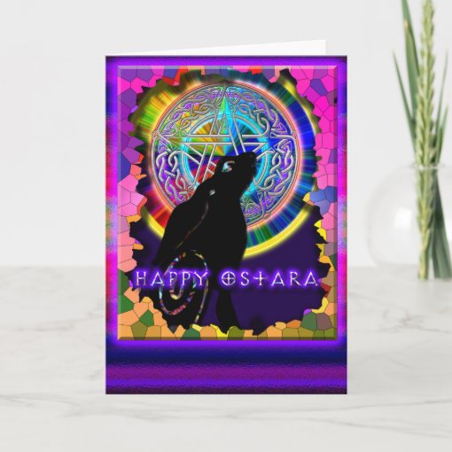 Happy Ostara Card Zazzle