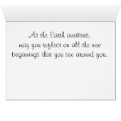 Happy Ostara Cards (Inside Horizontal (Bottom))