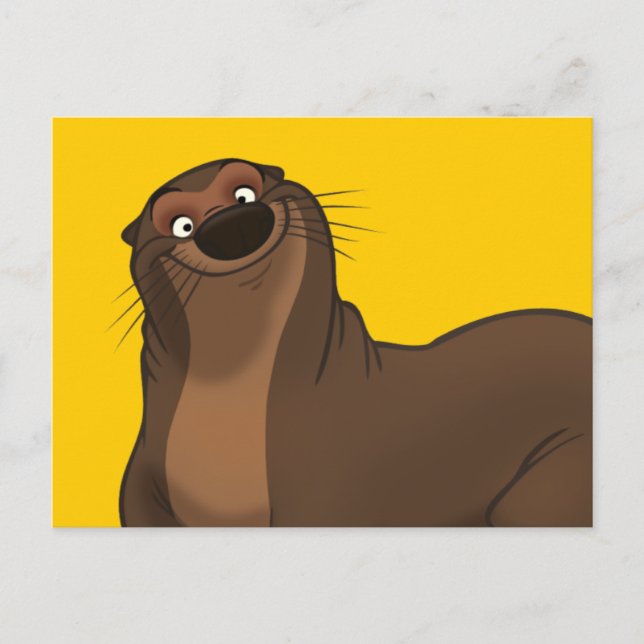 Happy Otter Postcard (Front)