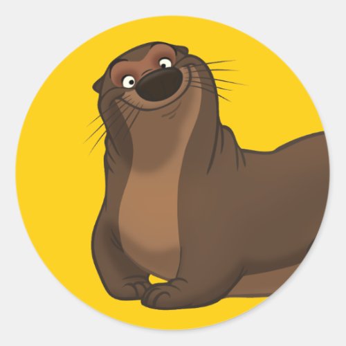 Happy Otter Stickers