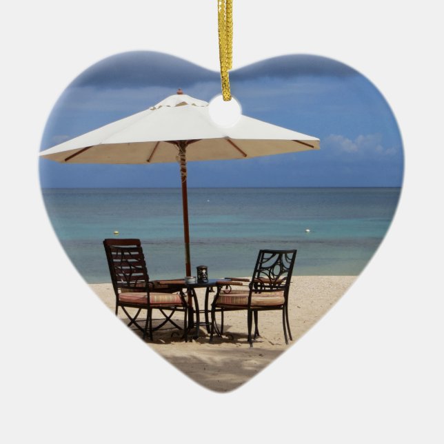 Happy Out Ceramic Ornament (Front)