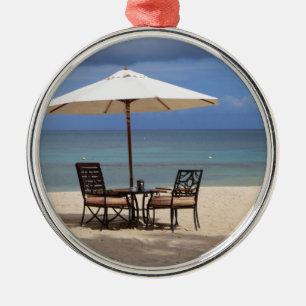 Happy Out Metal Ornament