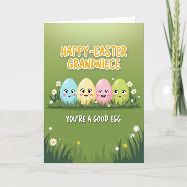 Happy Ovals Springtime Card (Front)