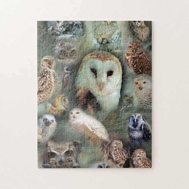 Happy Owls jigsaw puzzle (Vertical)