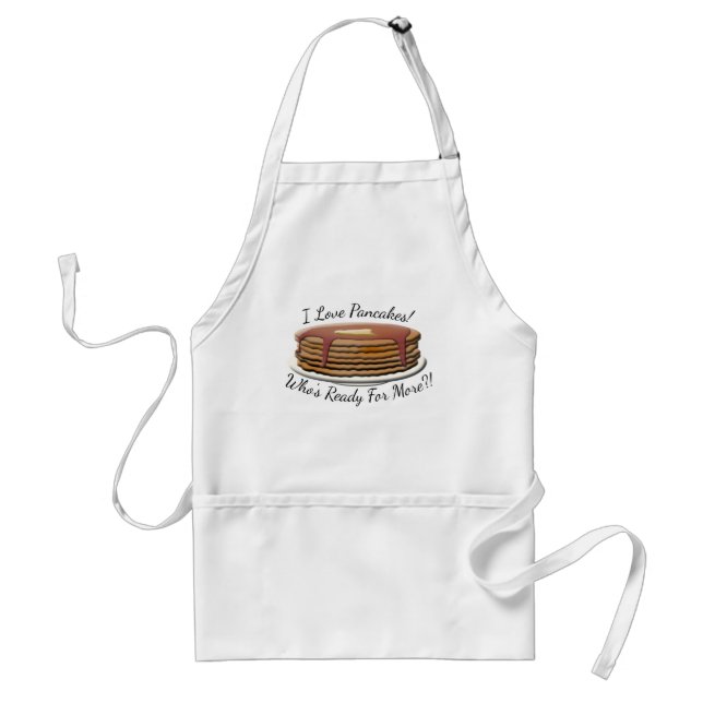 Happy  Pancake Day Adult Apron (Front)