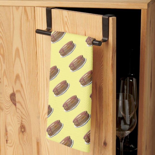 Happy  Pancake Day Kitchen Towel (Thirds Fold)