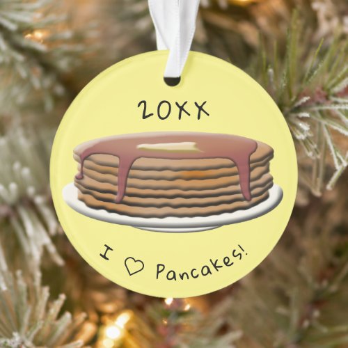 Happy  Pancake Day Ornament