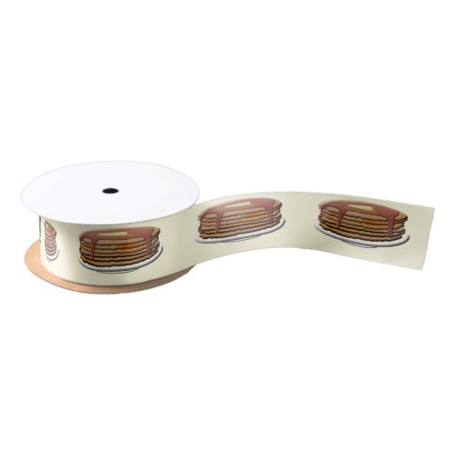 Happy Pancake Day Satin Ribbon