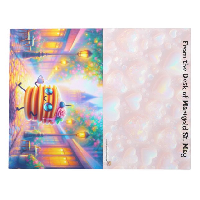 Happy Pancake Notepad (Front)