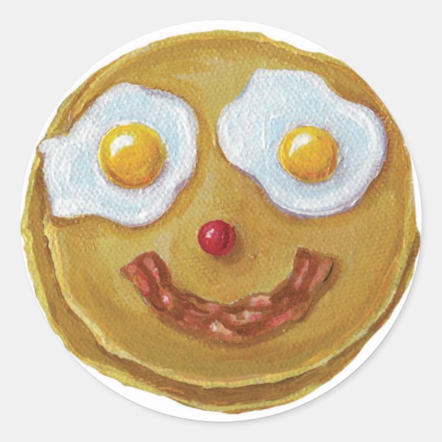 Happy Pancake Sticker (Front)