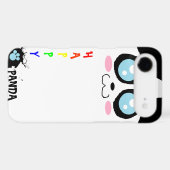 happy panda iphone 4 case (Back (Horizontal))