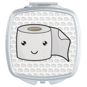 Happy Paper Compact Mirror