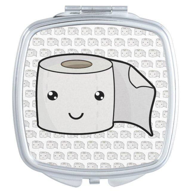 Happy Paper Compact Mirror (Front)