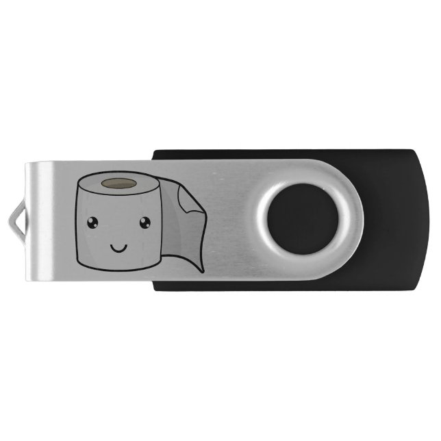 Happy Paper Flash Drive (Back)