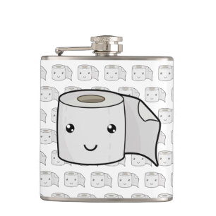 Happy Paper Flask
