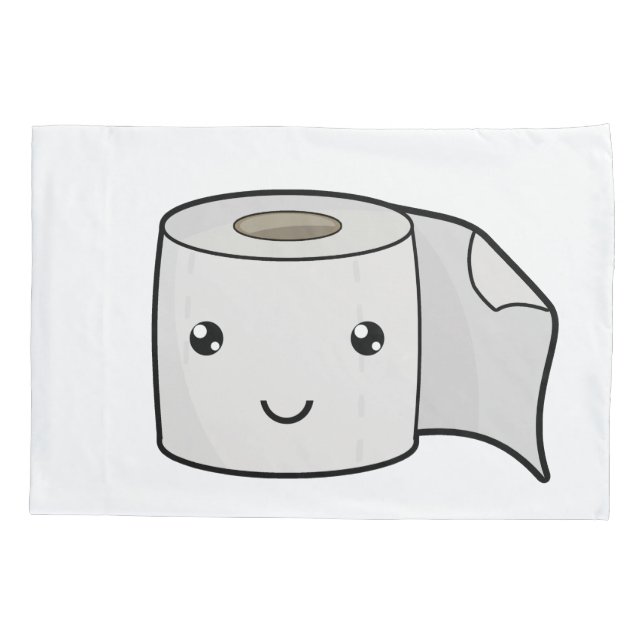 Happy Paper Pillow Case (Back)
