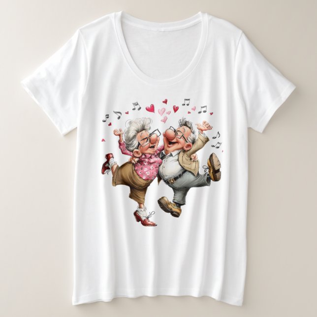 Happy pappy #2 plus size T-Shirt (Design Front)