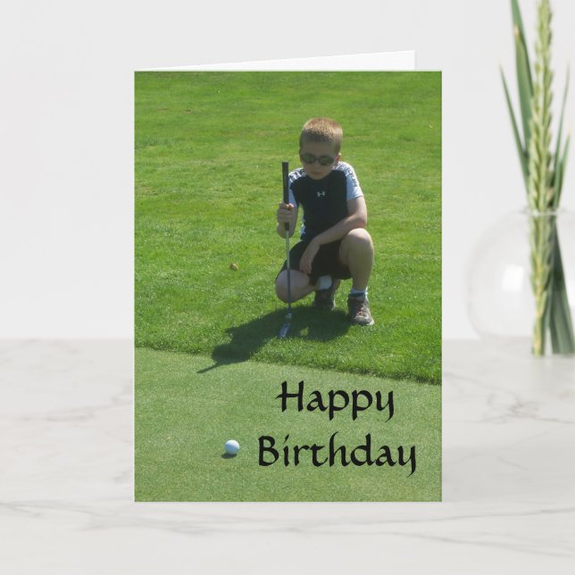 HAPPY PAR-FECT BIRTHDAY CARD (Front)