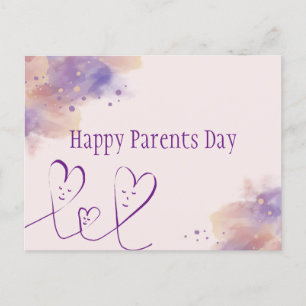 Happy Parents Day Postcard