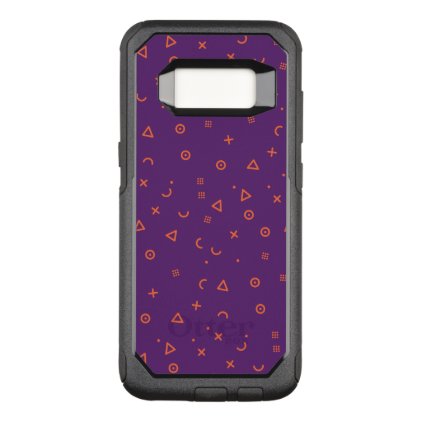 Happy Particles Purple OtterBox Commuter Samsung Galaxy S8 Case