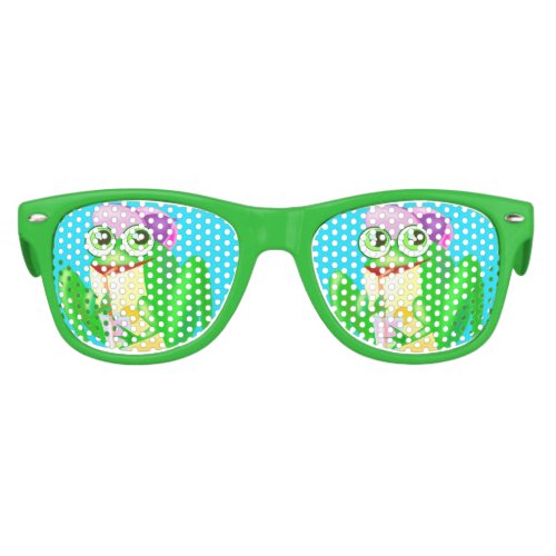 Happy Party Frog Kids Sunglasses