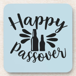Happy Passover Beverage Coaster