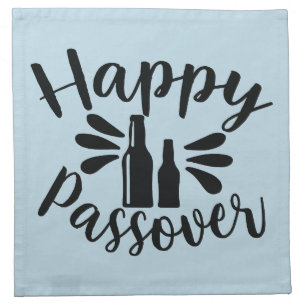 Happy Passover Cloth Napkin