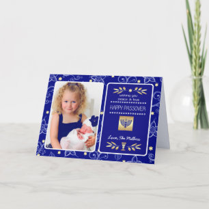 Happy Passover. Custom Photo Card