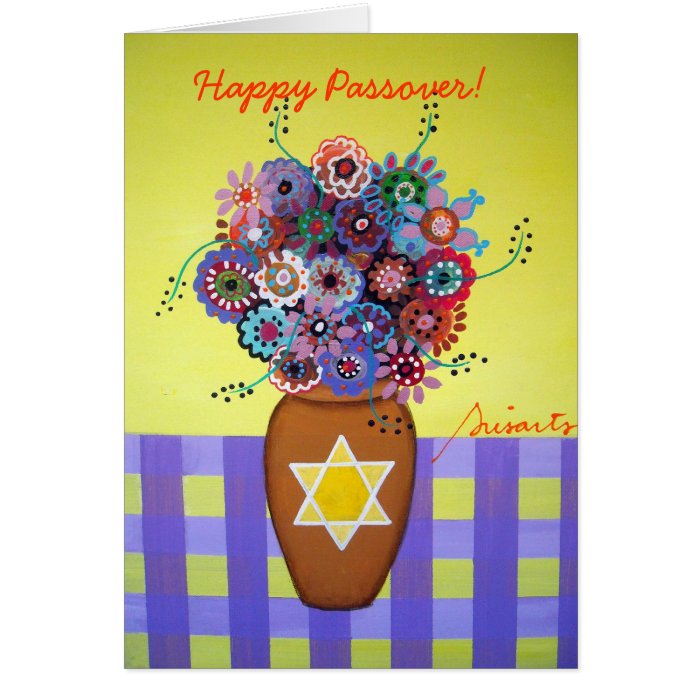 Happy Passover Greeting Card