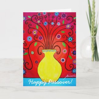 Happy Passover Holiday Card