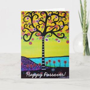 Happy Passover Holiday Card